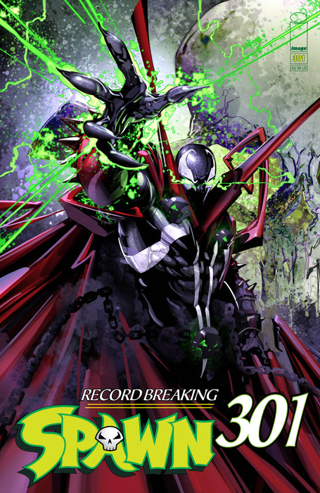 Spawn (1992) #301 (Signed by Clayton Crain CVR E CRAIN)