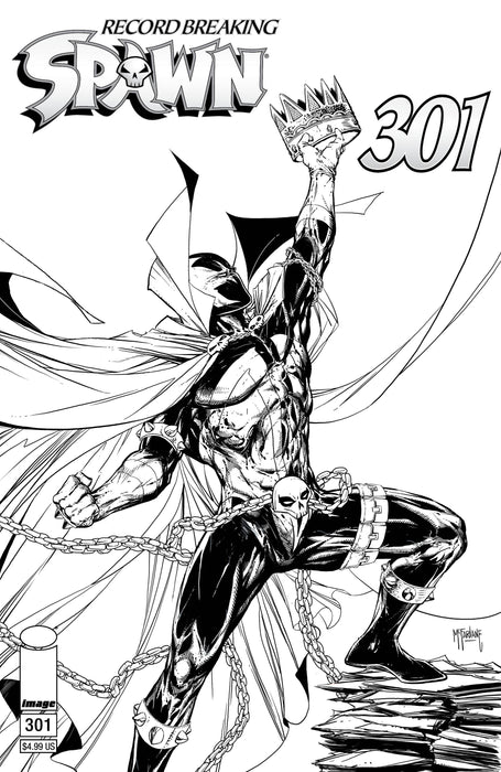 Spawn (1992) #301 (CVR I B&W MCFARLANE)