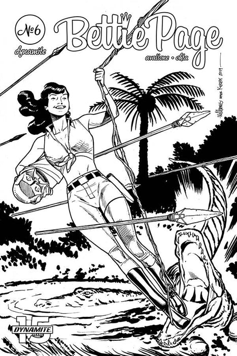 Bettie Page Unbound (2019) #6 (20 COPY WILLIAMS VIRGIN INCV)