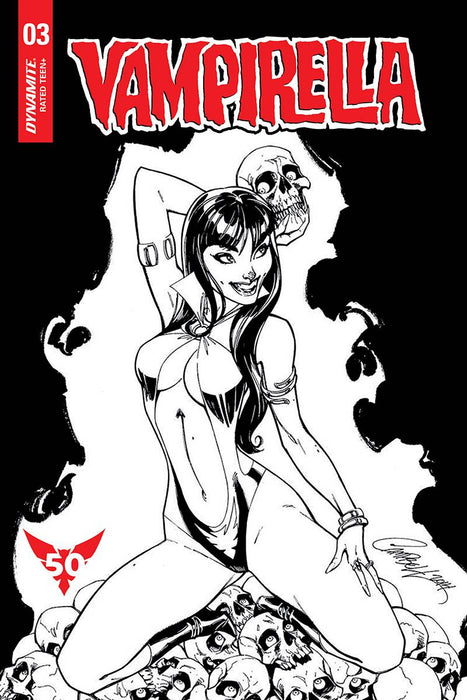 Vampirella (2019) #3 (50 COPY CAMPBELL B&W INCV)