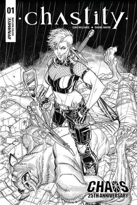 Chastity (2019) #1 (20 COPY BRADSHAW B&W INCV)