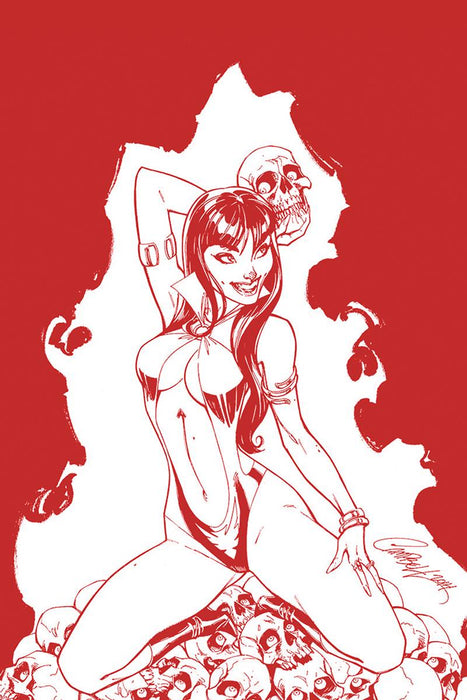 Vampirella (2019) #3 (CAMPBELL LTD ED CRIMSON BLOOD LINE ART VAR)