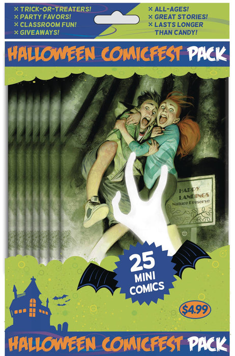 HCF 2019 JUST BEYOND HORROR MINI COMIC POLYPACK BUNDLE