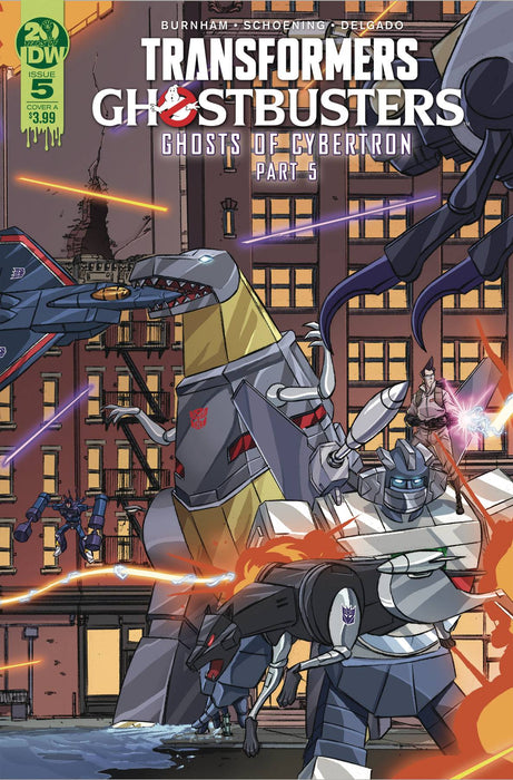 Transformers Ghostbusters (2019) #5 (CVR A SCHOENING)