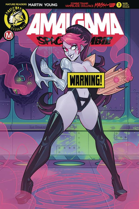 Amalgama Space Zombie (2019) #3 (CVR F STANLEY RISQUE)