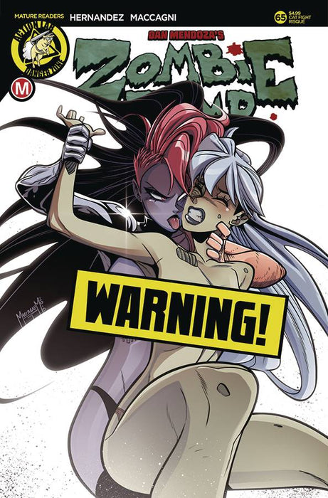 Zombie Tramp (2014) #65 (CVR F AMALGAMA CAT FIGHT RISQUE VAR)