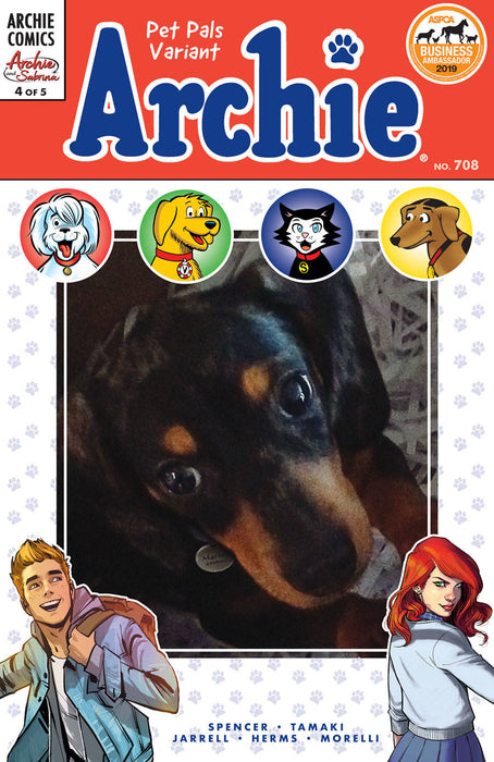 Archie (2015) #708 (ARCHIE & SABRINA PT 4) CVR D PET PALS