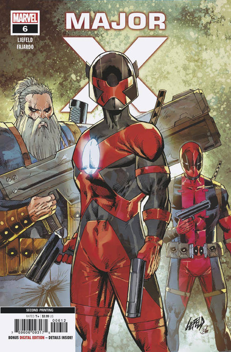 Major X (2019) #6 (2nd Print Liefeld Variant)