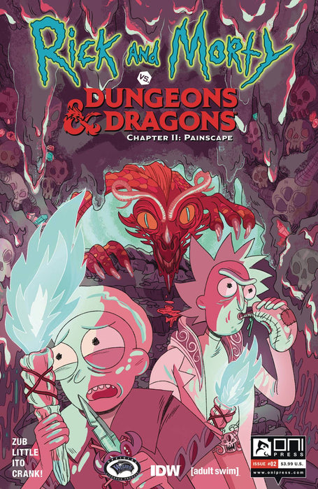Rick & Morty Vs D&D II Painscape (2019) #2 (CVR B GOUX)