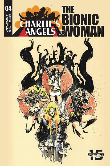 Charlies Angels Vs Bionic Woman (2019) #4 (CVR B MAHFOOD)
