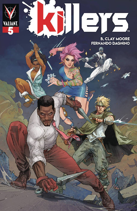 Killers (2019) #5 (COVER B ROCAFORT)