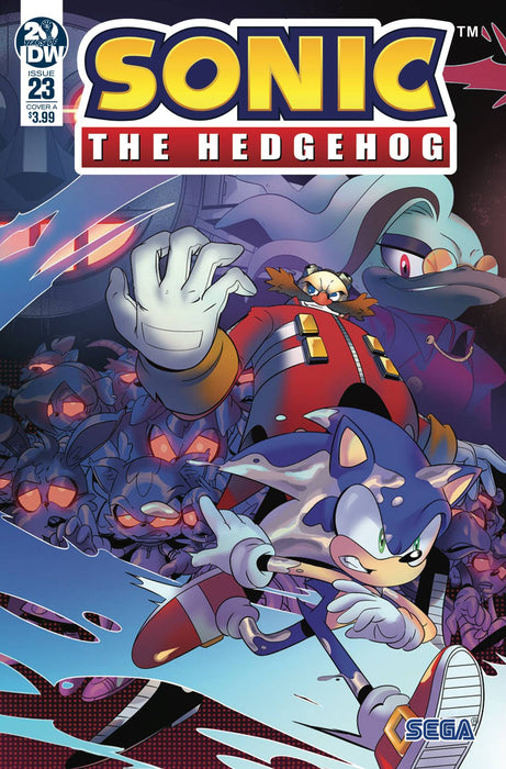 Sonic The Hedgehog (2018) #23 (COVER A TRAMONTANO)