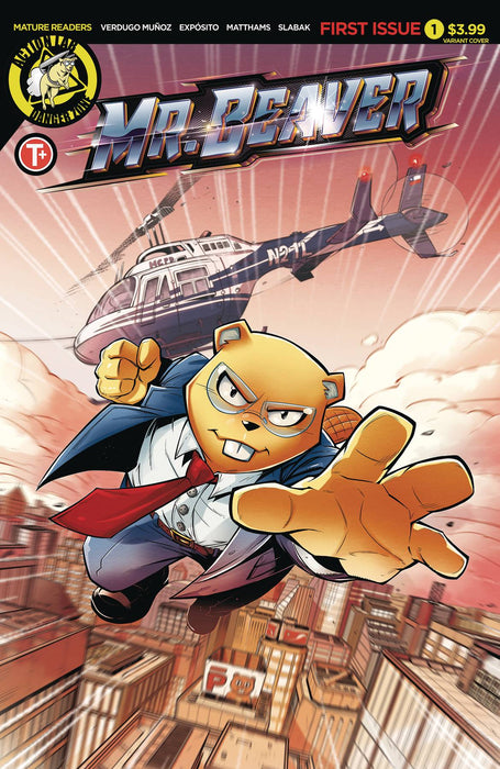 Mr Beaver (2019) #1 (VERDUGO MUNOZ COVER B)