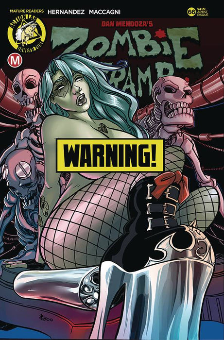 Zombie Tramp (2014) #66 (COVER F BOO RUDETOONS RISQUE)