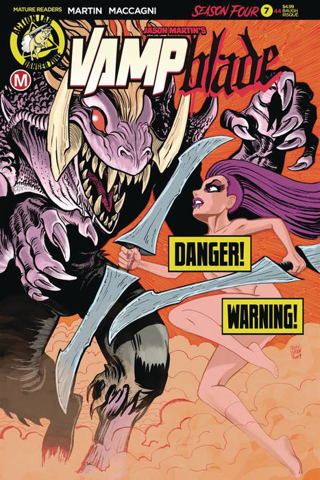Vampblade Season 4 (2019) #7 (COVER D BAUGH RISQUE)
