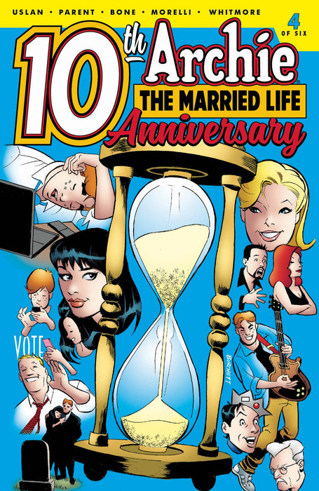 Archie Married Life 10 Years Later (2019) #4 (COVER B BURCHETT)