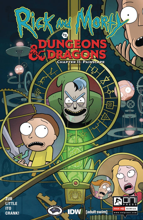 Rick & Morty Vs D&D II Painscape (2019) #3 (COVER A ITO)