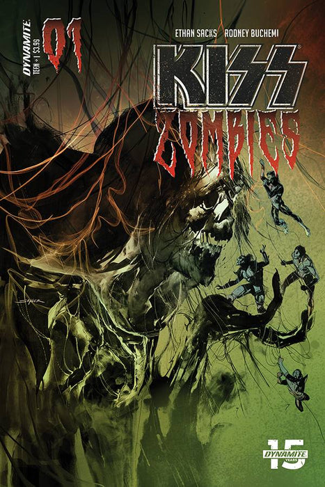 KISS Zombies (2019) #1 (COVER B SAYGER)