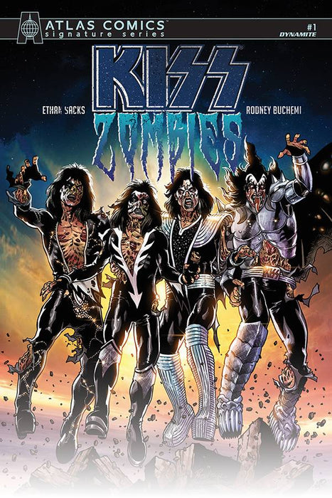 KISS Zombies (2019) #1 (SACKS SGN ATLAS ED)