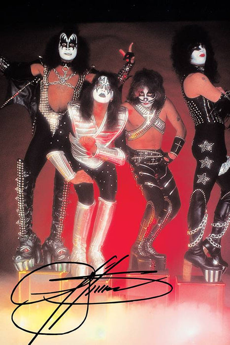 KISS Zombies (2019) #1 (GENE SIMMONS SGN VIRGIN PHOTO COVER)