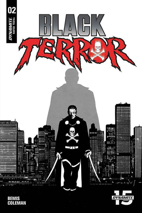 Black Terror (2019) #2 (1:20 FORNES B&W INCV)