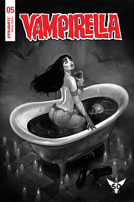 Vampirella (2019) #5 (1:20 DALTON B&W INCV)