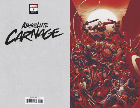 Absolute Carnage (2019) #5 1:100 Stegman Virgin Variant Ac cover