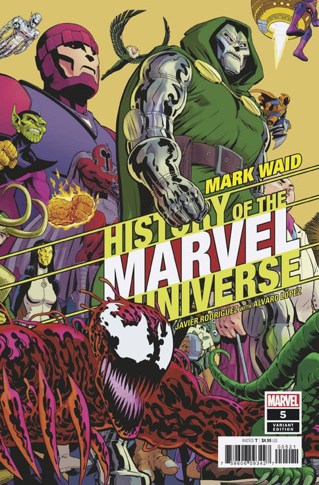 History of the Marvel Universe (2019) #5 (RODRIGUEZ VAR)