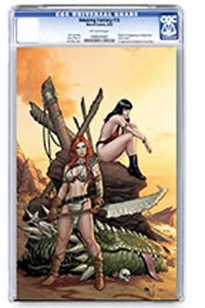 Red Sonja Vampirella (2019) #3 (CHO & RICH CGC GRADED)