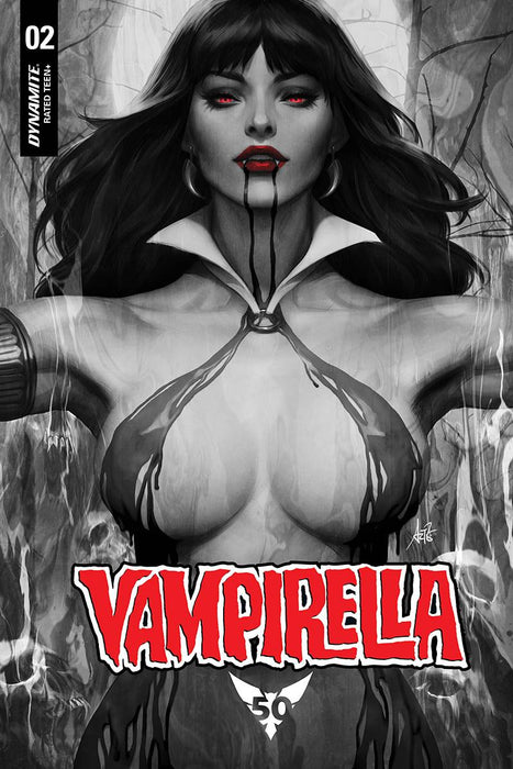 Vampirella (2019) #2 (ARTGERM NOIR VAR WITH DRESS)