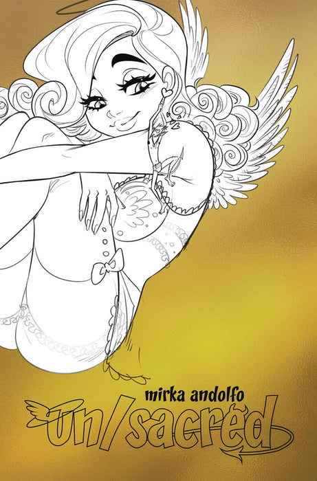 Mirka Andolfos Unsacred (2019) #2 (1:10 ANDOLFO GOLD ANGELINA VAR)