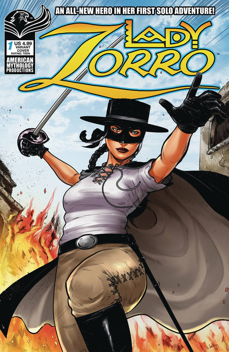 Lady Zorro (2019) #1 (CVR B SWASHBUCKLING WATTS)