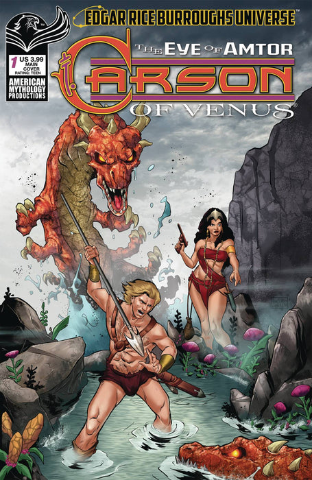 Carson of Venus Eye of Amtor (2019) #1 (CVR A CARRATU)