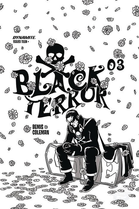 Black Terror (2019) #3 (1:20 FORNES B&W INCV)
