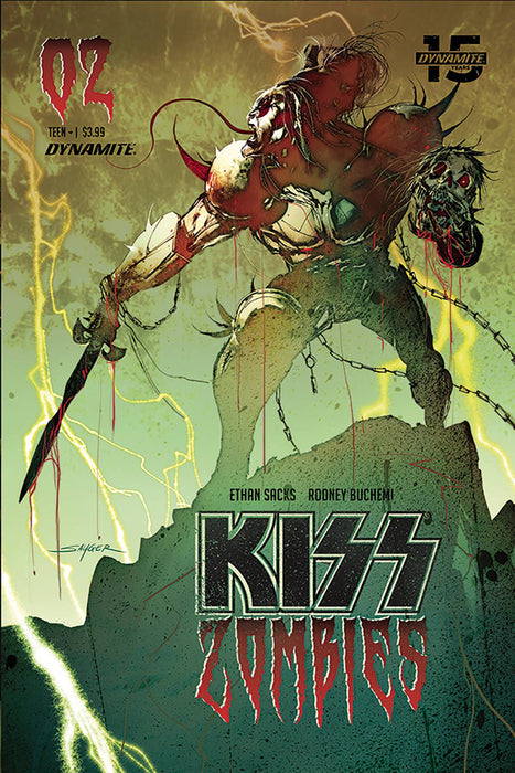 KISS Zombies (2019) #2 (CVR B SAYGER)