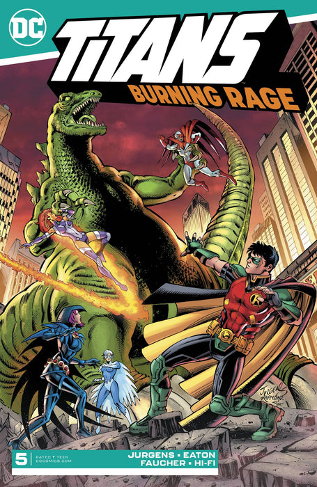 Titans Burning Rage (2019) #5