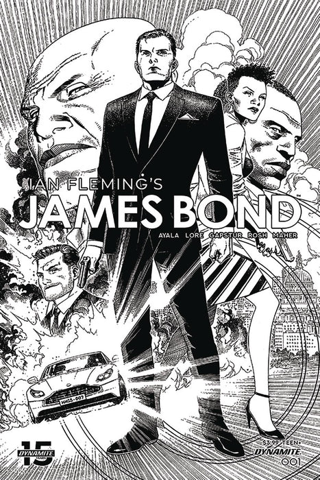 James Bond (2019) #1 (1:10 CHEUNG B&W INCV)