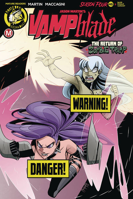 Vampblade Season 4 (2019) #9 CVR B MACCAGNI RISQUE
