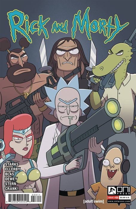 Rick & Morty (2015) #58 CVR A ELLERBY