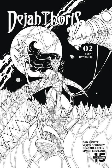 Dejah Thoris (2019) #2 1:20 CONNER B&W INCV