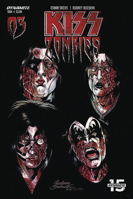 KISS Zombies (2019) #3 CVR C BUCHEMI