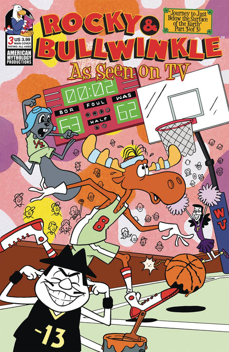 ROCKY & BULLWINKLE SEEN ON TV #3 MAIN GALLANT CVR