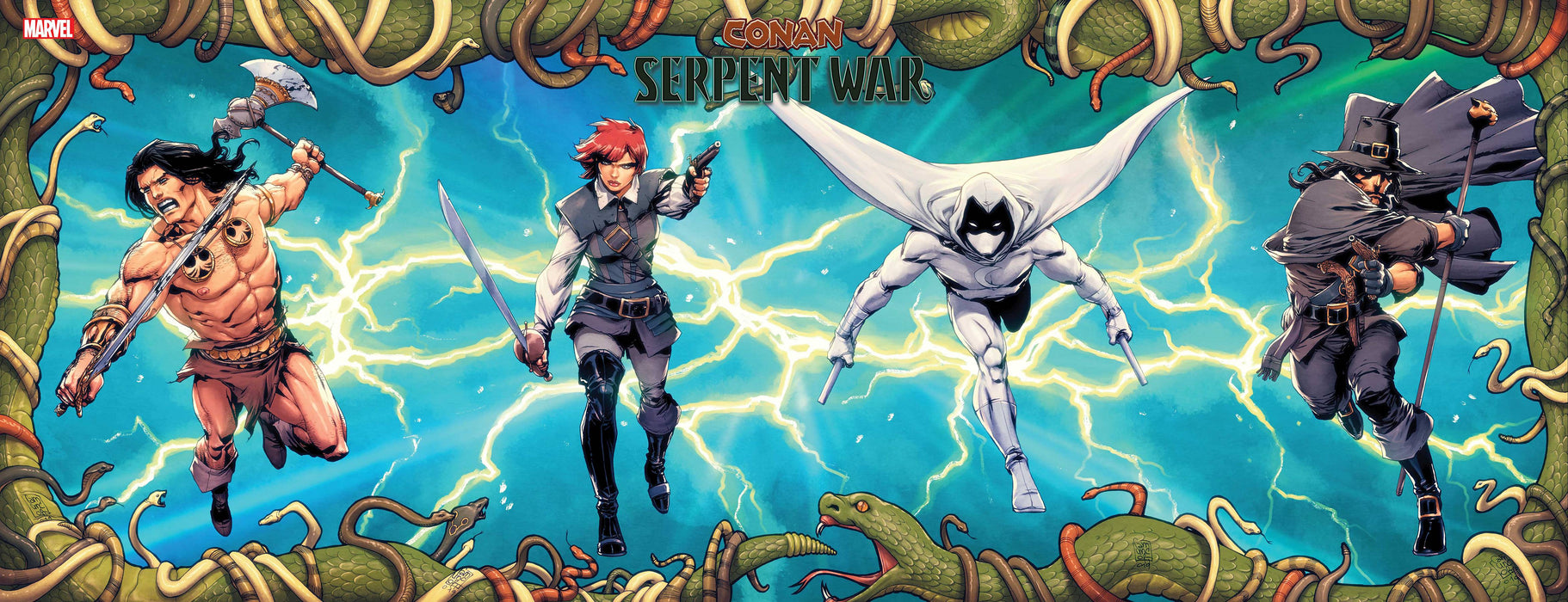 Conan Serpent War (2019) #3 CAMUNCOLI CONNECTING VAR
