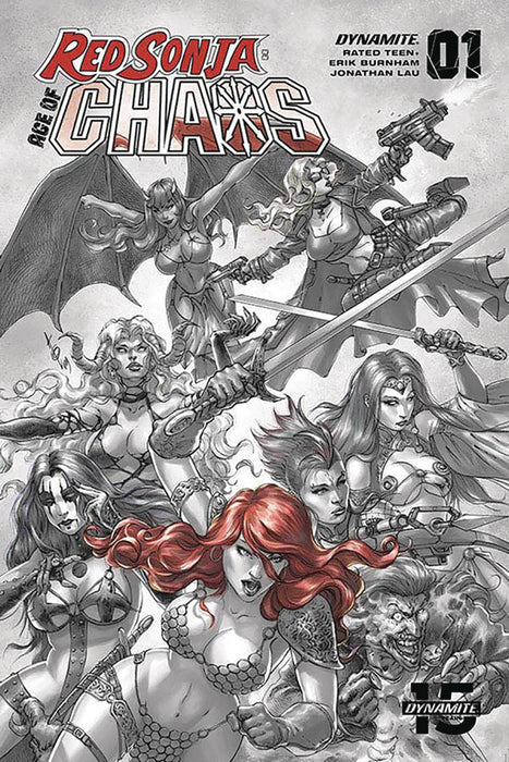 Red Sonja Age of Chaos (2020) #1 1:40 QUAH HELL RED INCV