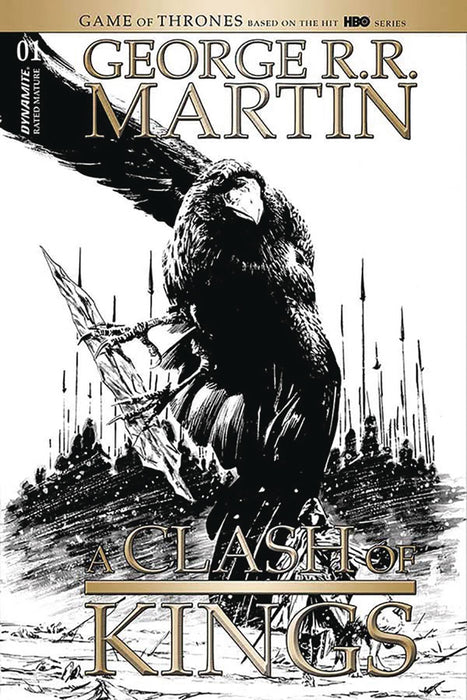 George R.R. Martin A Clash of Kings (2020) #1 1:50 GUICE B&W INCV