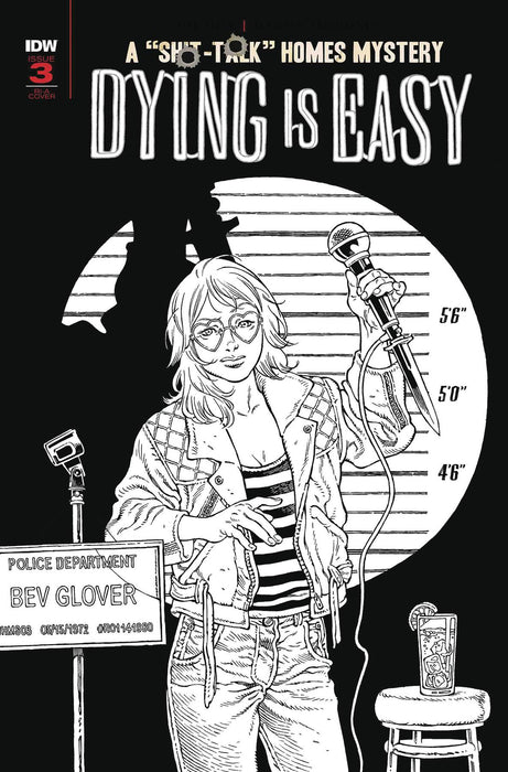 Dying is Easy (2019) #3 (1:10 INCV B&W RODRIGUEZ)