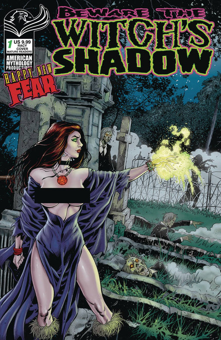 Beware Witchs Shadow Happy New Fear (2020) #1 (AM RACY CVR)
