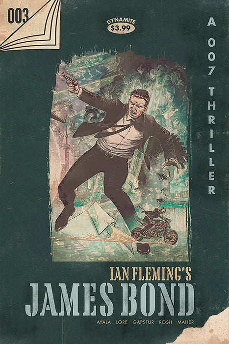 James Bond (2019) #3 (1:25 VINTAGE PAPERBACK INCV)