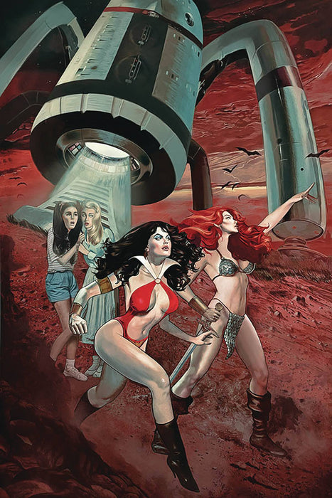 Red Sonja & Vampirella Betty & Veronica (2019) #9 (DALTON LTD VIRGIN CVR)