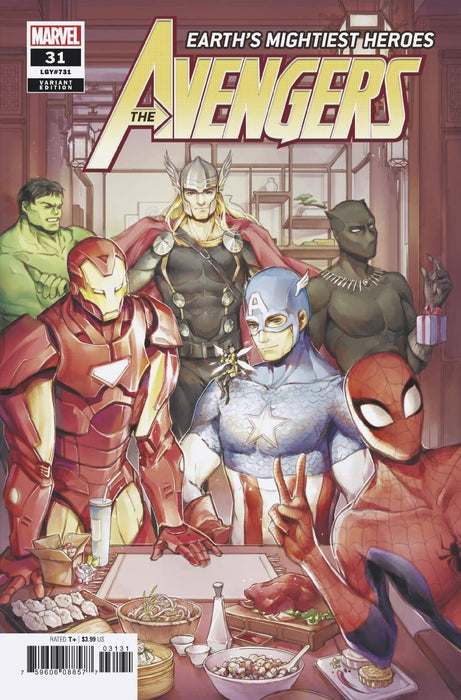 Avengers (2018) #31 (TIANQI HU CHINESE NEW YEAR VAR)